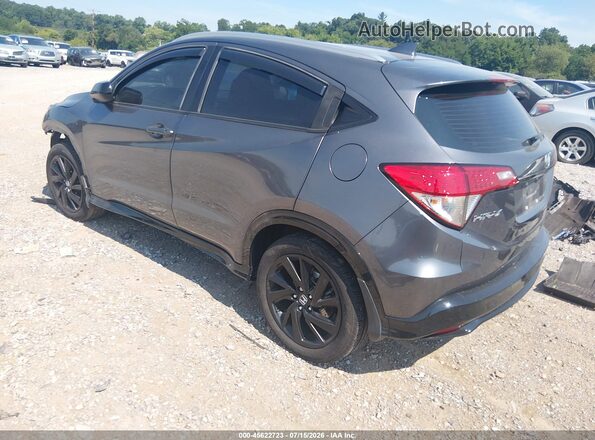 3CZRU6H18MM731865 2021 HONDA HR-V Gray Rear left