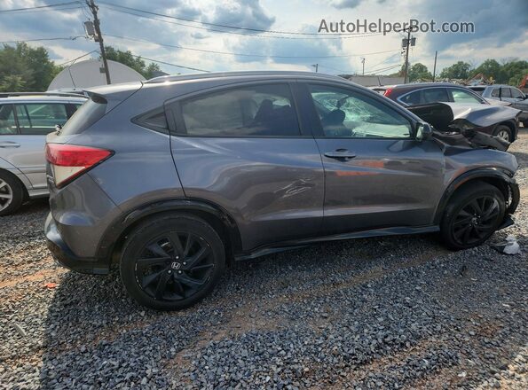 3CZRU6H18MM733583 2021 HONDA HR-V Gray Задня права чверть
