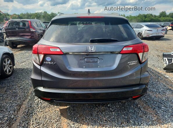 3CZRU6H18MM733583 2021 HONDA HR-V Gray Вид ззаду