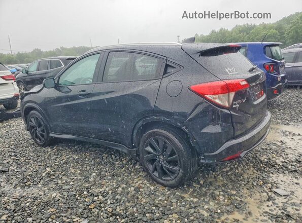 3CZRU6H18MM747192 2021 HONDA HR-V Black Задня ліва чверть