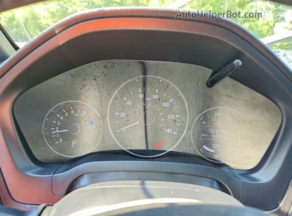 3CZRU6H18MM747192 2021 HONDA HR-V Black Вид щитка приладів
