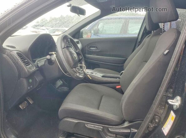 3CZRU6H18MM747192 2021 HONDA HR-V Black Вид салону спереду