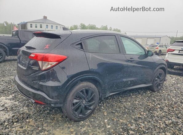 3CZRU6H18MM747192 2021 HONDA HR-V Black Задня права чверть
