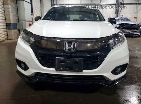 3CZRU6H18NM710709 2022 HONDA HR-V White Widok z przodu