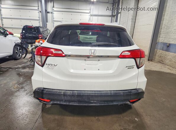 3CZRU6H18NM710709 2022 HONDA HR-V White Widok z tyłu