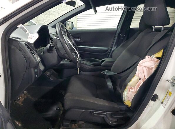 3CZRU6H18NM710709 2022 HONDA HR-V White Widok wnętrza z przodu