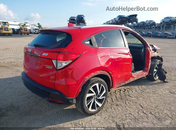 3CZRU6H19LM713731 2020 HONDA HR-V Red უკანა მარჯვენა