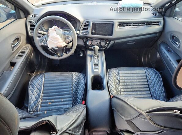 3CZRU6H19MM740395 2021 HONDA HR-V Charcoal Dashboard view