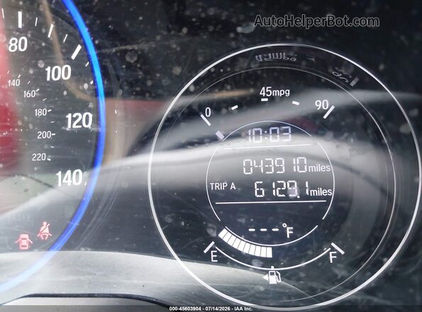 3CZRU6H19NM744674 2022 HONDA HR-V White Հետևի նստատեղերի տեսք