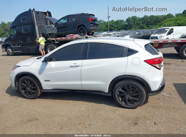 3CZRU6H19NM744674 2022 HONDA HR-V White Սալոնի 360 աստիճան տեսք