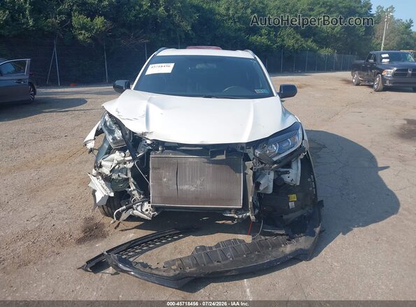 3CZRU6H1XKM721030 2019 HONDA HR-V White Instrument cluster view