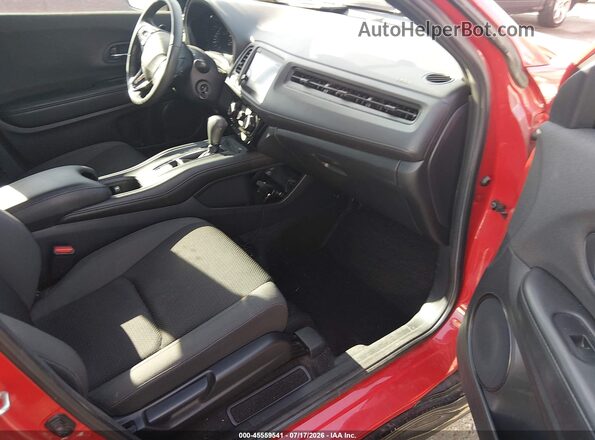 3CZRU6H1XLM712801 2020 HONDA HR-V Red Front interior view