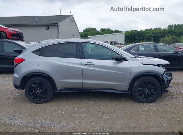 3CZRU6H1XNM707830 2022 HONDA HR-V Silver სალონის 360-გრადუსიანი ხედი