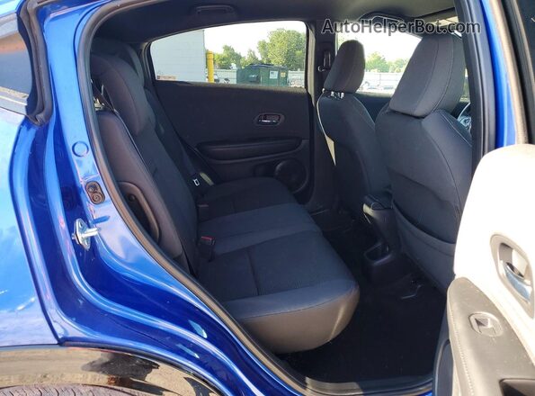 3CZRU6H1XNM743582 2022 HONDA HR-V Blue Vista interior trasera