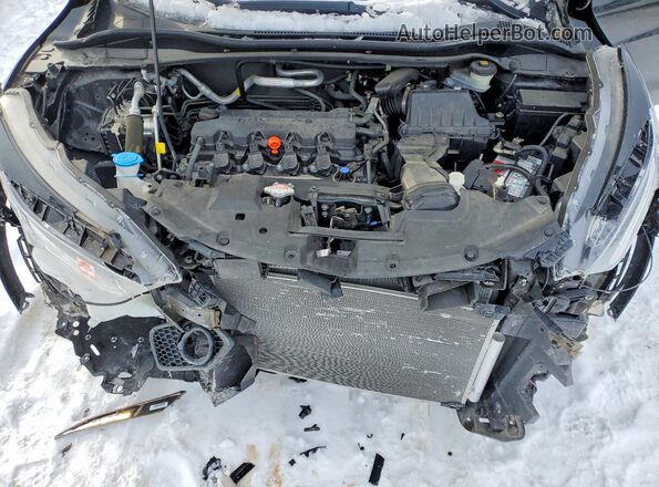 3CZRU6H28KM110437 2019 HONDA HR-V Black Rear interior view