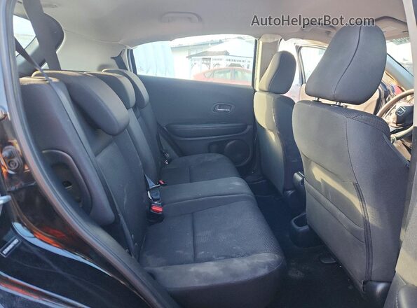 3CZRU6H30KG710652 2019 HONDA HR-V Black Rear interior view