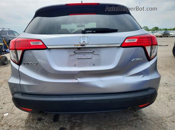 3CZRU6H30KG713499 2019 HONDA HR-V Silver Rear view