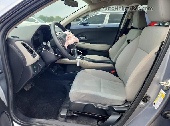3CZRU6H30KG713499 2019 HONDA HR-V Silver Front interior view