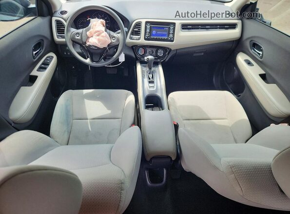 3CZRU6H30KG713499 2019 HONDA HR-V Silver Dashboard view