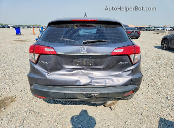 3CZRU6H30KG728181 2019 HONDA HR-V Gray Widok z tyłu