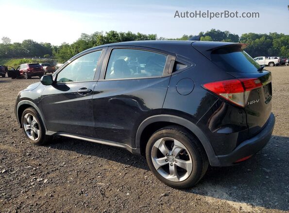 3CZRU6H30KG734837 2019 HONDA HR-V Black Trasero izquierdo