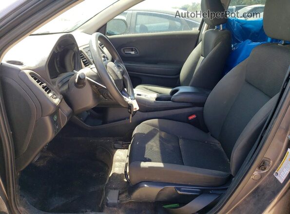 3CZRU6H30LG700401 2020 HONDA HR-V Gray Vista interior delantera