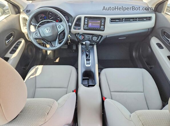 3CZRU6H30LM730774 2020 HONDA HR-V Silver Dashboard view