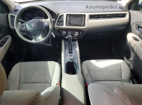 3CZRU6H30MM709117 2021 HONDA HR-V Silver Dashboard view