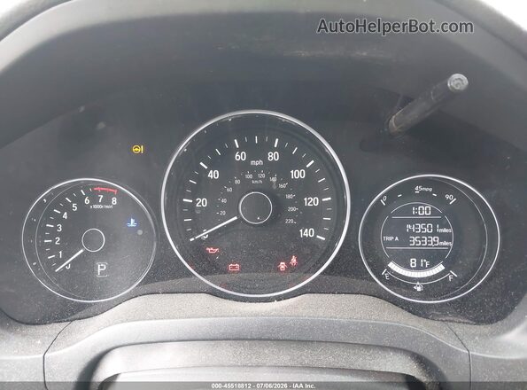 3CZRU6H30MM715967 2021 HONDA HR-V Silver Vista de los asientos traseros