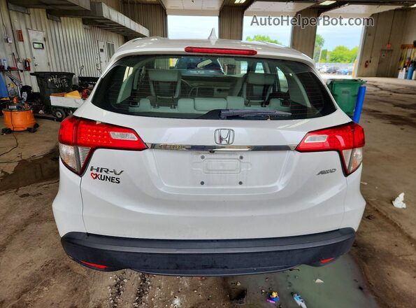 3CZRU6H30MM742716 2021 HONDA HR-V White Հետևի տեսք