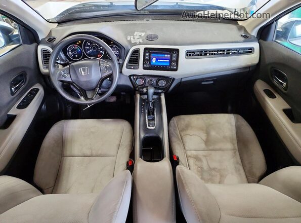 3CZRU6H30MM742716 2021 HONDA HR-V White Առջևի վահանակի տեսք