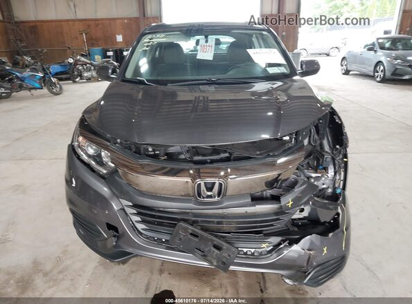 3CZRU6H30NM763275 2022 HONDA HR-V Gray Widok wnętrza z tyłu