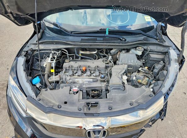 3CZRU6H30NM770890 2022 HONDA HR-V Black Engine compartment view