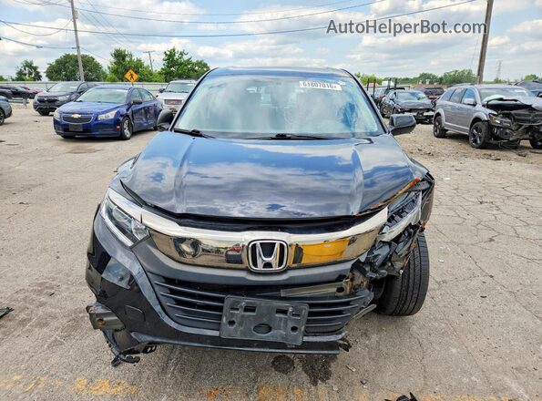 3CZRU6H30NM770890 2022 HONDA HR-V Black Front view
