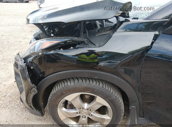 3CZRU6H31HG708675 2017 HONDA HR-V Black Вид спереду