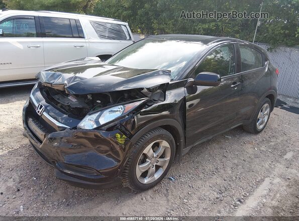 3CZRU6H31HG708675 2017 HONDA HR-V Black Передня ліва чверть