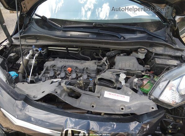 3CZRU6H31HG708675 2017 HONDA HR-V Black Вид ззаду