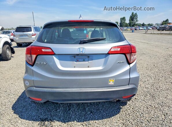 3CZRU6H31HM707480 2017 HONDA HR-V Серебряный Вид сзади
