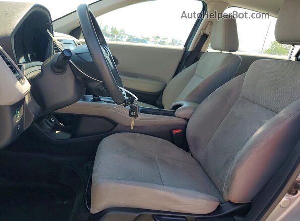 3CZRU6H31HM707480 2017 HONDA HR-V Серебряный Вид салона спереди
