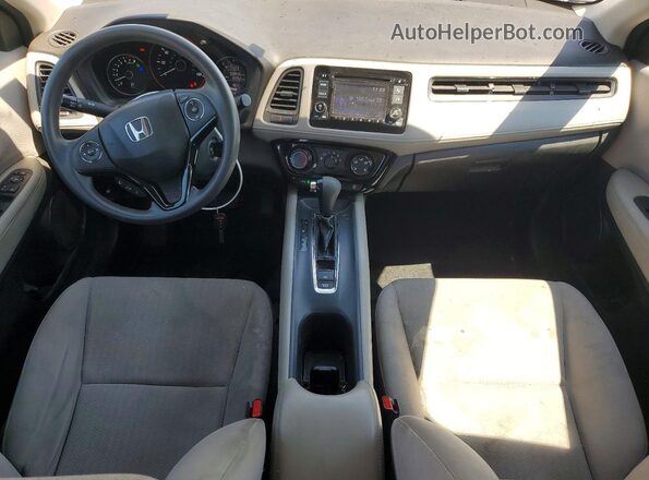3CZRU6H31HM707480 2017 HONDA HR-V Серебряный Вид панели приборов