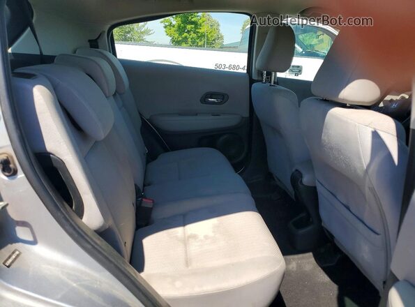 3CZRU6H31HM707480 2017 HONDA HR-V Серебряный Вид задних сидений