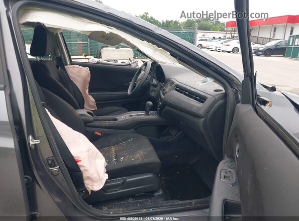 3CZRU6H31HM712338 2017 HONDA HR-V Серый Вид салона спереди