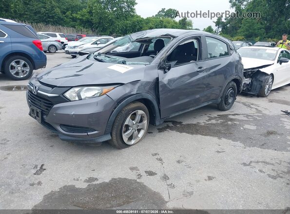3CZRU6H31HM712338 2017 HONDA HR-V Серый Передняя левая четверть