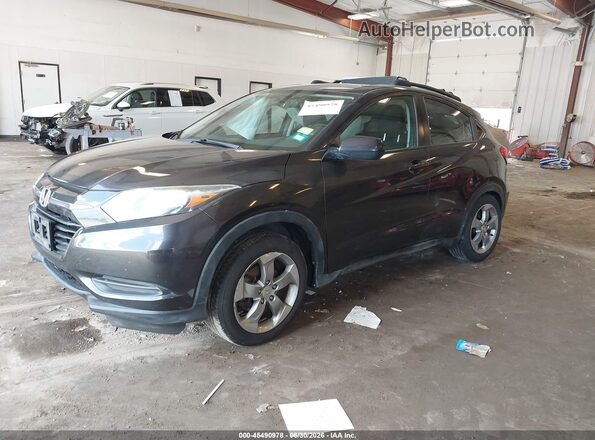 3CZRU6H31JG709315 2018 HONDA HR-V Gray წინა მარცხენა ხედი სამი მეოთხედიდან