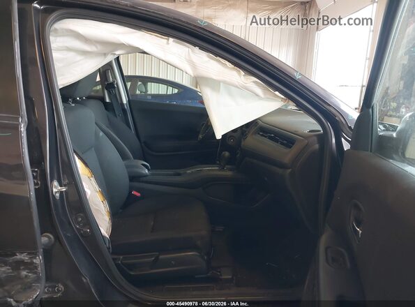 3CZRU6H31JG709315 2018 HONDA HR-V Gray წინა სალონის ხედი