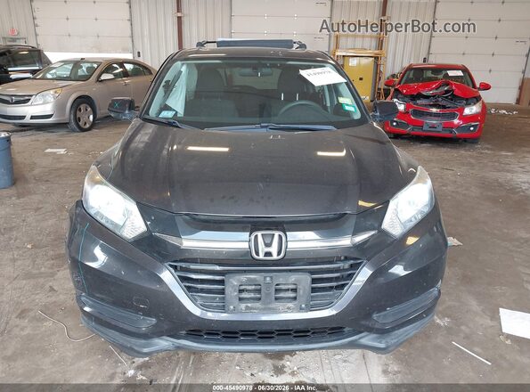 3CZRU6H31JG709315 2018 HONDA HR-V Gray ხელსაწყოთა პანელის ხედი