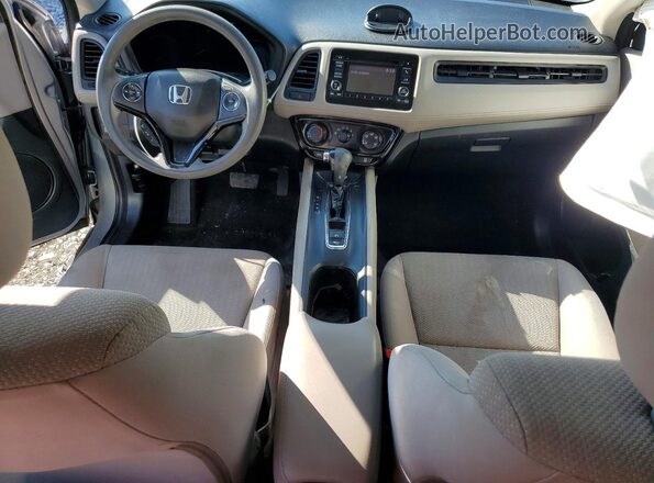 3CZRU6H31JG711582 2018 HONDA HR-V Gray Widok deski rozdzielczej