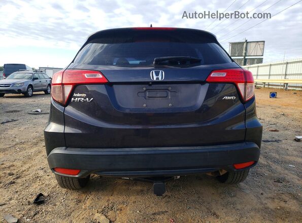 3CZRU6H31JM721949 2018 HONDA HR-V Black Widok z tyłu
