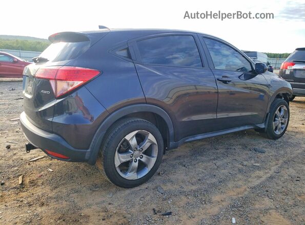 3CZRU6H31JM721949 2018 HONDA HR-V Black Tył prawy