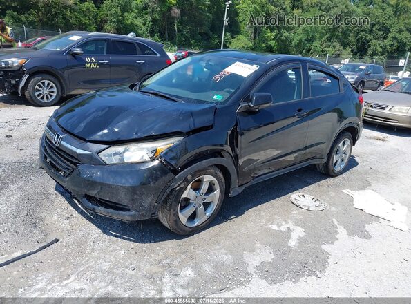 3CZRU6H31JM731252 2018 HONDA HR-V Black Front left